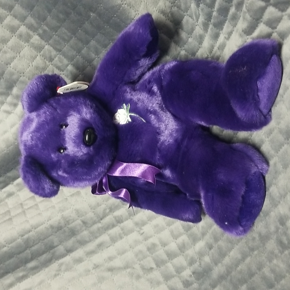 Ty purple bear "Princess Diana" (large)